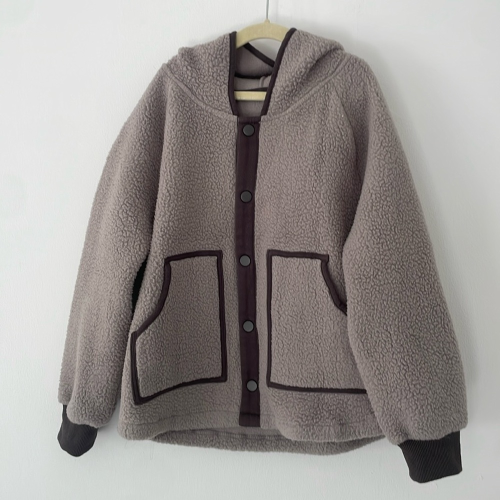 Fleece Hooded Jacket kids size 8 years